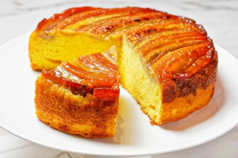 Imagem da Receita de Bolo Invertido de Banana