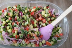 Salada de Abobrinha Fácil - receitas saudáveis e fáceis