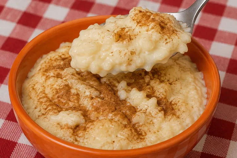 Imagem da Receita de Arroz Doce Cremoso.