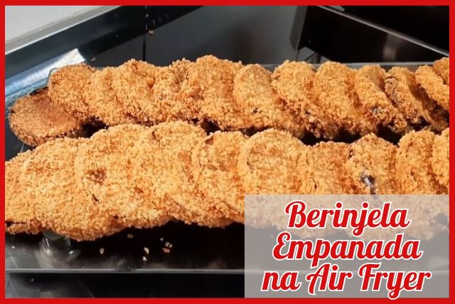 Como Preparar Berinjela Empanada na Air Fryer - Deliciosa e Crocante como Você nunca Viu