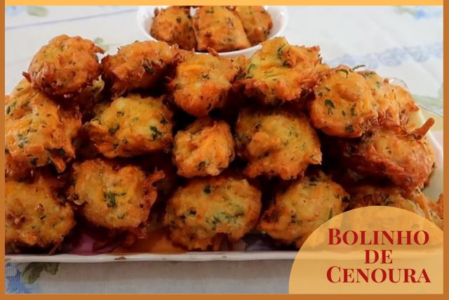 bolinho de cenoura