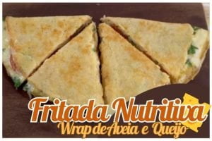 Wrap de Aveia e Queijo