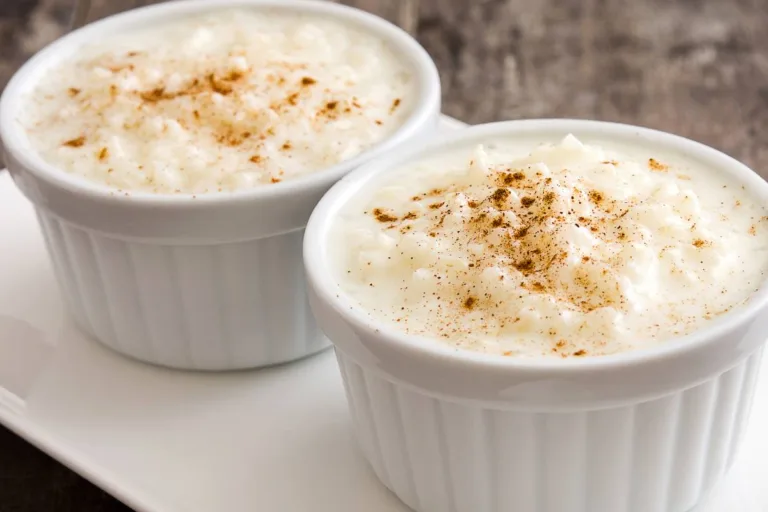 imagem da receita de arroz doce cremoso