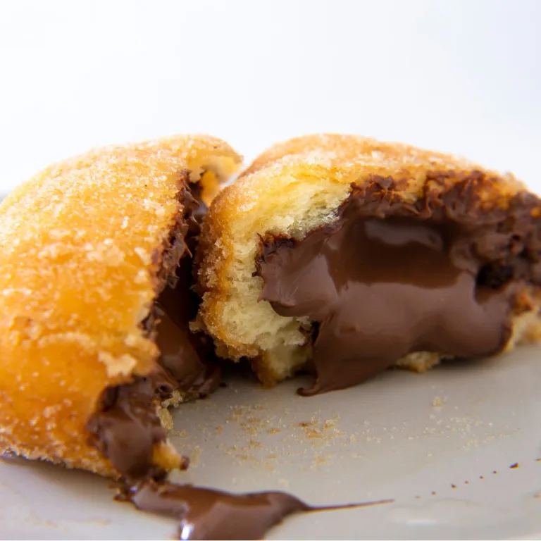 Mini Cake Donuts de Nutella