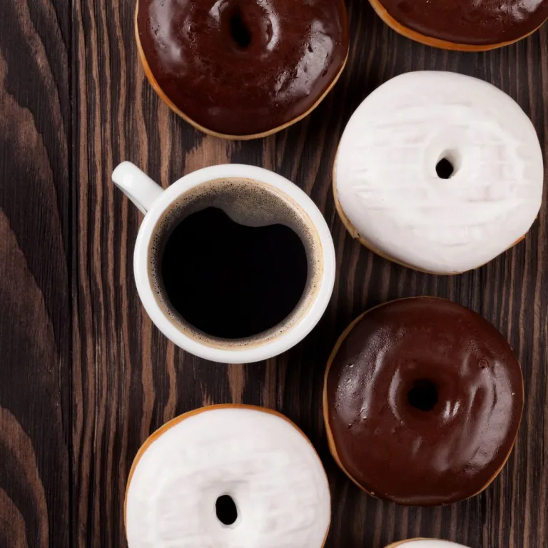 mini cake donuts de café