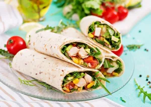 Wrap de Frango Caesar