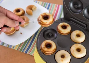 máquina de mini cake donuts