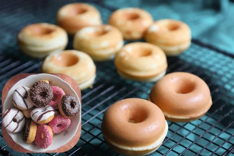 receita de mini cake donuts