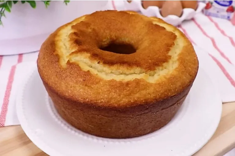 Imagem da Receita de Bolo de Creme de Leite