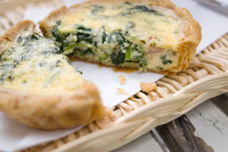 Imagem Quiche da Espinafre e Bacon: Receita Low Carb