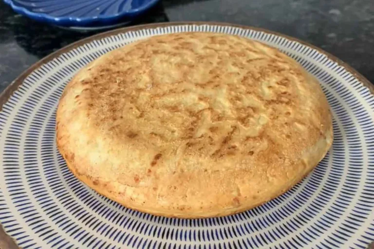 Imagem da receita de pão de queijo na frigideira