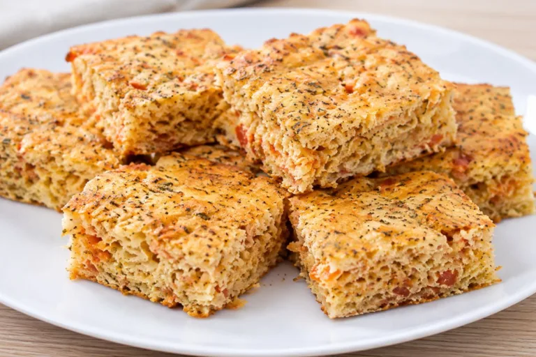 Imagem da Receita de Torta Fit de Liquidificador com Frango e Aveia.