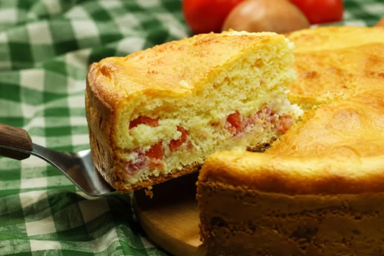 Imagem da Receita de Torta de Mortadela para o Lanche.