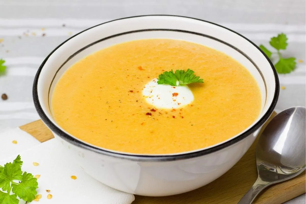 Imagem da receita de sopa de frango cremosa