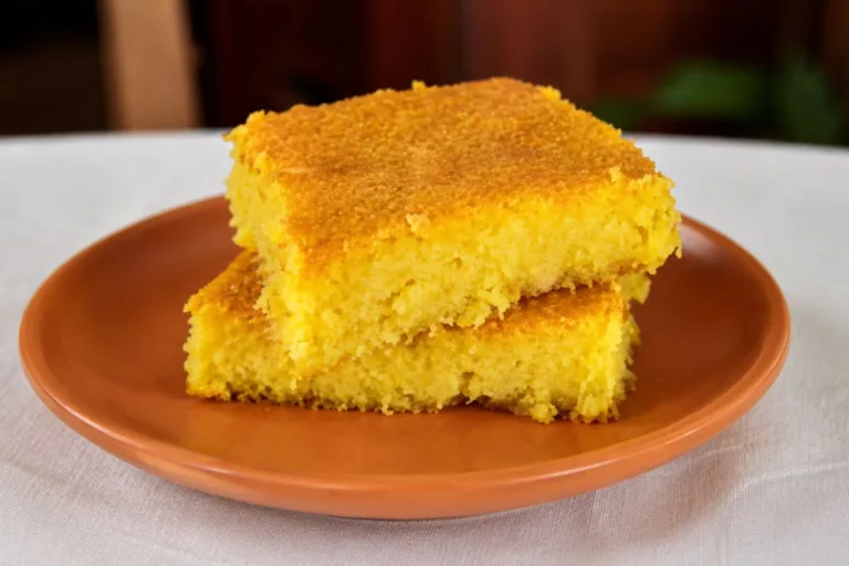 Imagem da Receita de Bolo de Milho com Leite Condensado - Sem Farinha de Trigo e Sem Fubá.