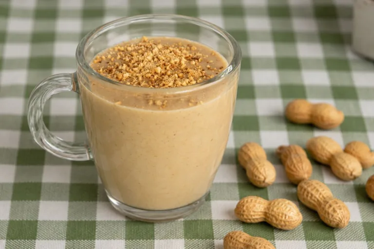 Imagem da Receita de Chá de Amendoim Cremoso.