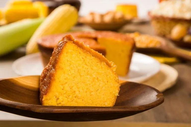 Imagem da Receita de Bolo de Fubá com Milho Verde de Latinha