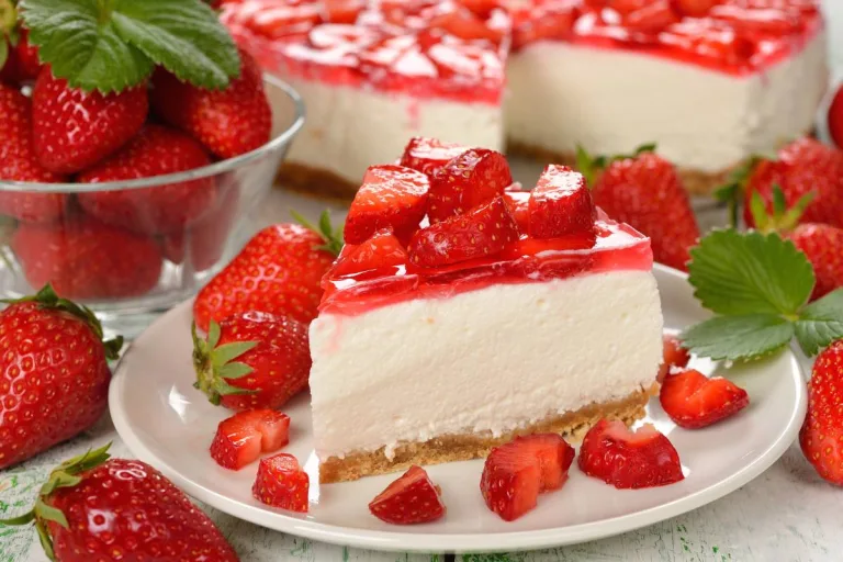 cheese cake de morango