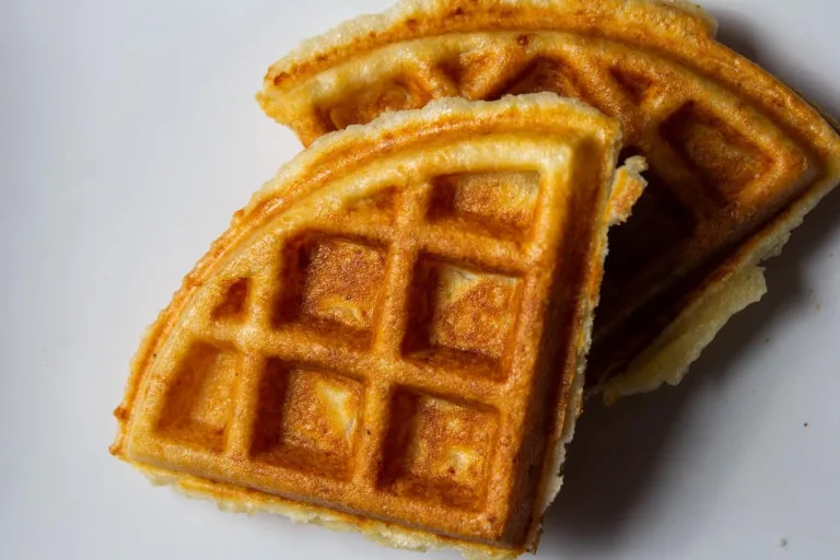 receita de waffle simples