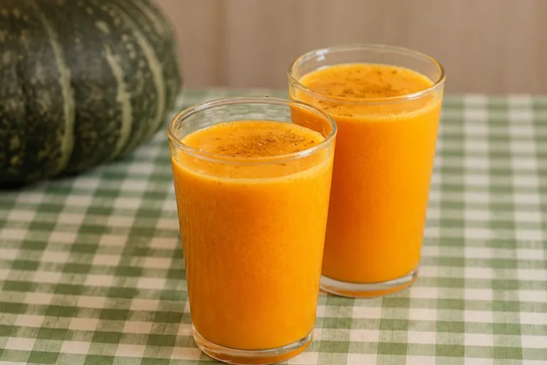 Imagem da Receita de Suco de Abóbora.