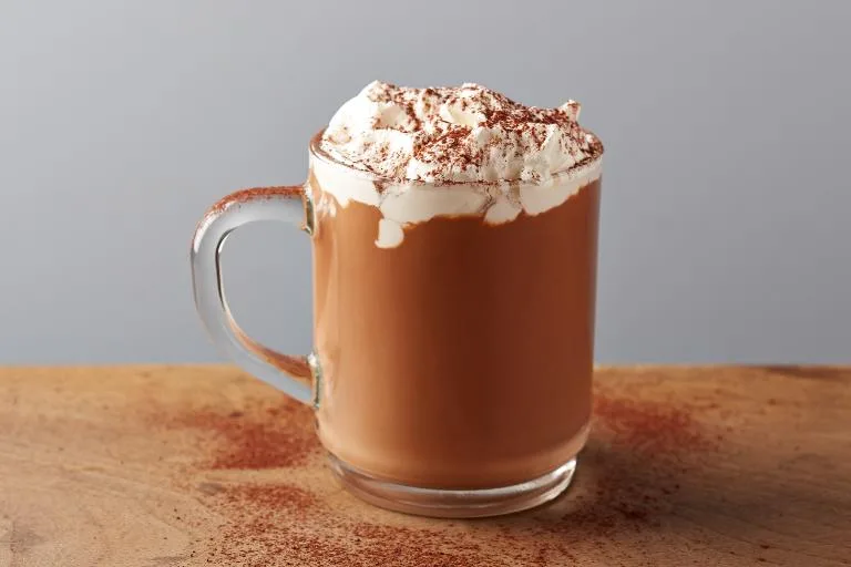 chocolate quente cremoso