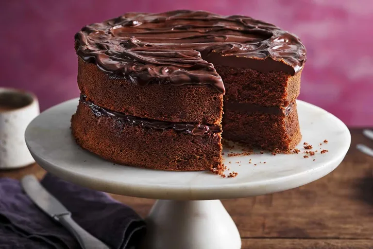 chocolate Fudge Cake - receita passo a passo