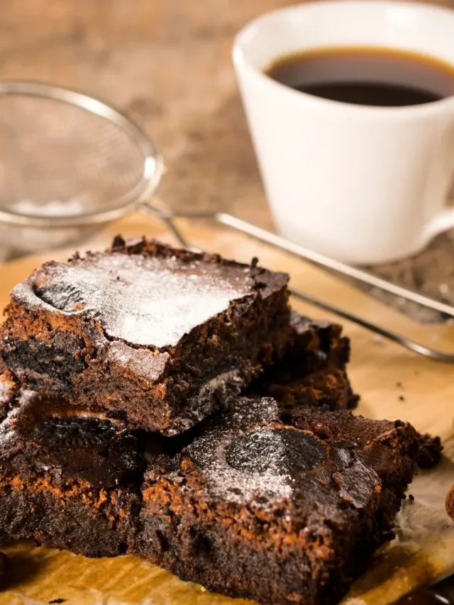 receita de Brownie de Chocolate com Toque Especial de Café e Nozes