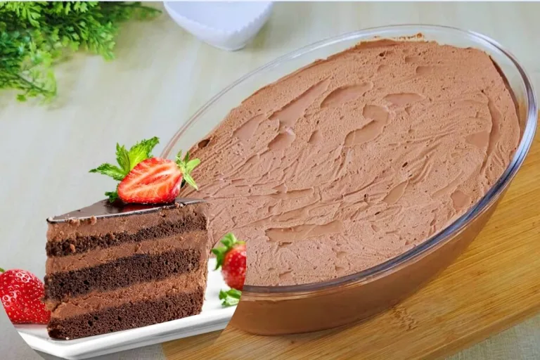 receita de mousse de chocolate para recheio de bolo