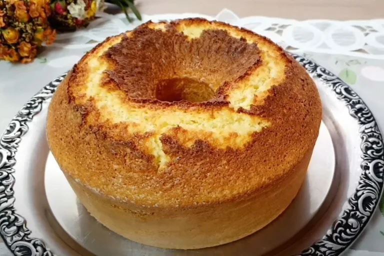 bolo de farinha de trigo