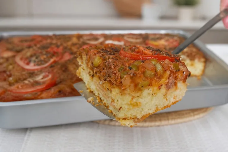 Imagem da Receita de Pizza de Sardinha no Liquidificador.