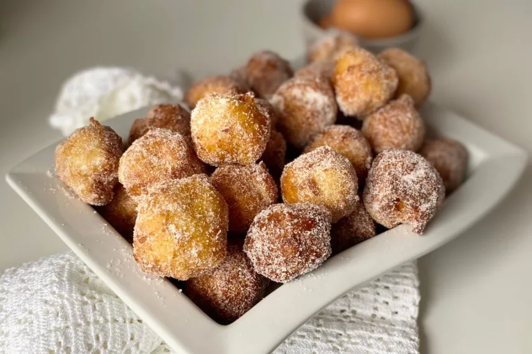 bolinho de chuva facil e rapido