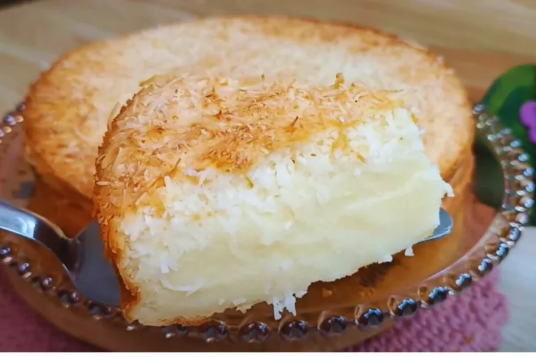 bolo de coco cremoso