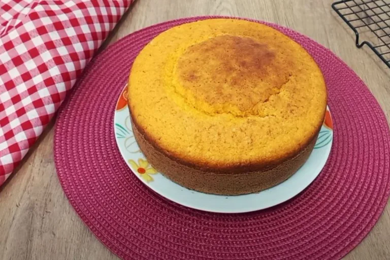 bolo de milho com farinha de trigo