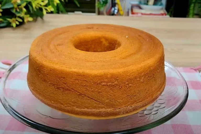 bolo simples com óleo