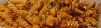 macarrão de panela de pressão