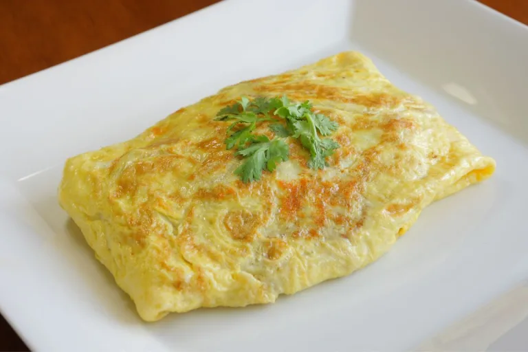 receita de omelete baveuse