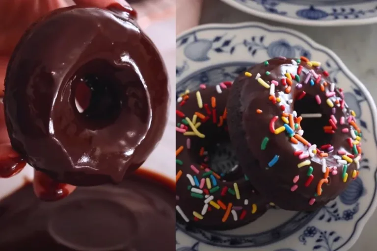 receita de mini cake donut