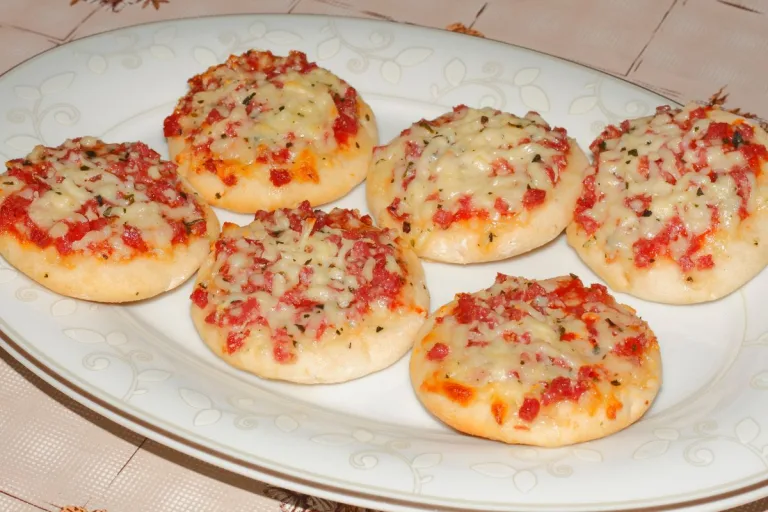 receita de mini pizza