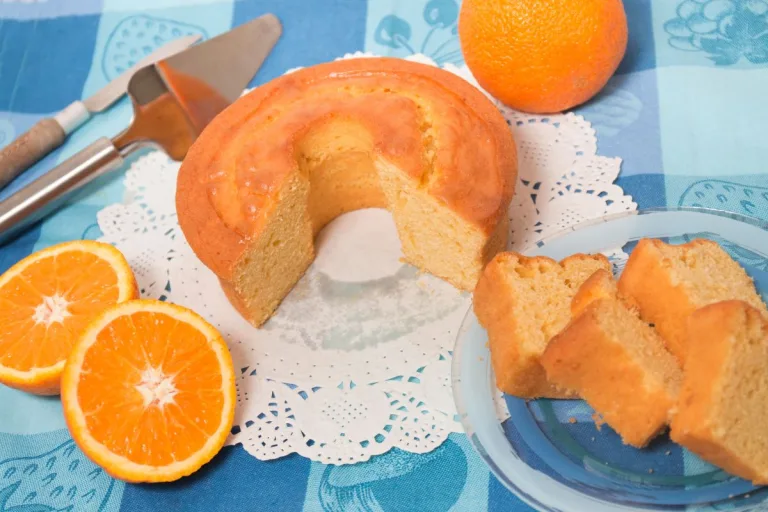 bolo de laranja com casca