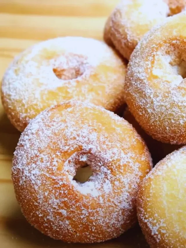 Receita de Donuts com Fermento em Pó