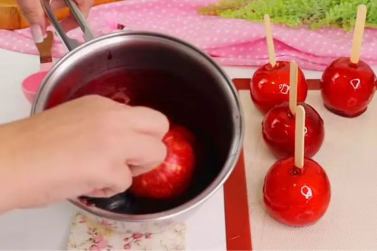 receita de maçã do amor