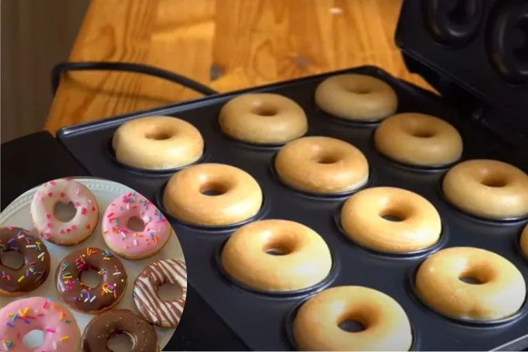 mini cake donuts massa de baunilha