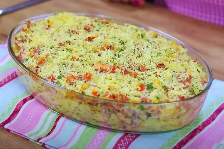 receita de arroz de forno