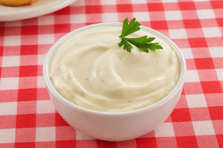 Imagem da Receita de Maionese com Ovo Cozido e Creme de Leite.