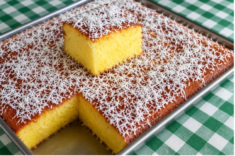 Imagem da Receita de Bolo de Abacaxi Simples e Fofinho.