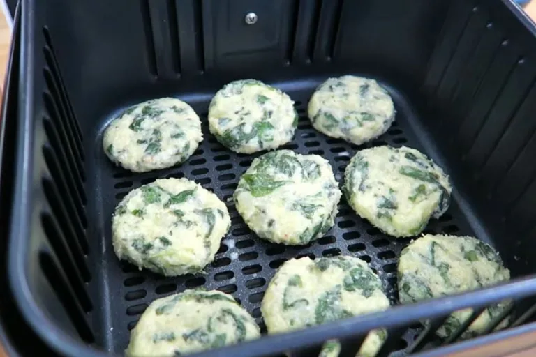 bolinho de espinafre na air fryer