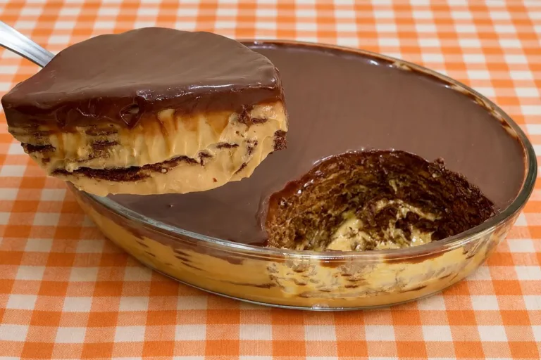Imagem da Receita de Pavê de Doce de Leite com Café.