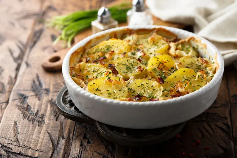 receita de batata gratinada