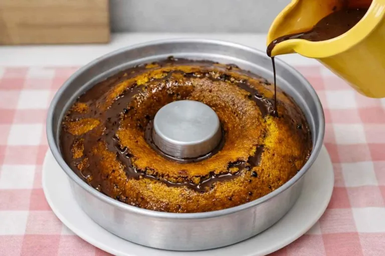 Imagem Bolo de Cenoura Úmido: Receita Fácil com Cobertura Diferente.