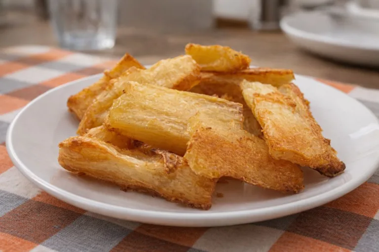 Imagem da Receita de Mandioca Assada no Forno.